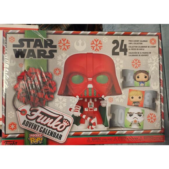 Funko Pop! Advent Calendar: Star Wars Holiday 2022, NIB - Picture 2 of 4